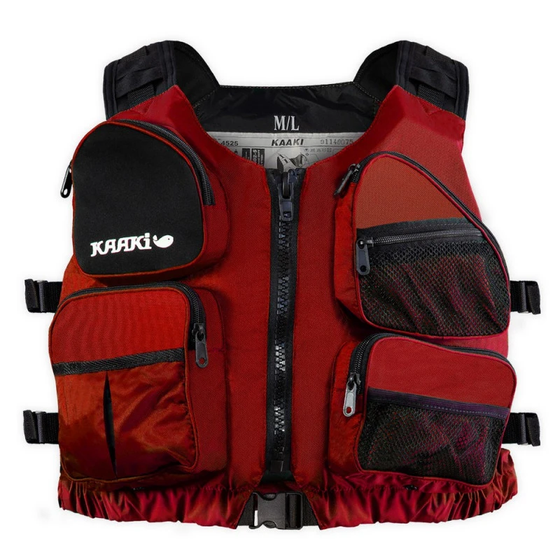 GILET AQUADESIGN PECHE KAAKI 4 GILET AQUADESIGN PECHE KAAKI – Image 2