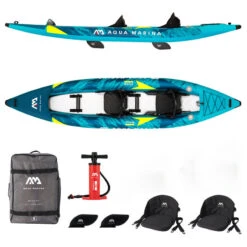KAYAK AQUA MARINA STEAM 412 2 PERSONNES 2023 -Adventure Des Vagues Boutique kayak aqua marina steam 412 2 personnes 2022 1