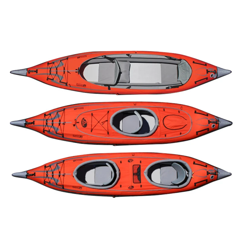 KAYAK GONFLABLE ADVANCED ELEMENTS FRAME CONVERTIBLE ELITE ROUGE 8 KAYAK GONFLABLE ADVANCED ELEMENTS FRAME CONVERTIBLE ELITE ROUGE – Image 6