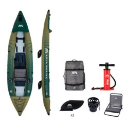 KAYAK GONFLABLE AQUA MARINA CALIBER PECHE -Adventure Des Vagues Boutique kayak gonflable aqua marina caliber peche 1