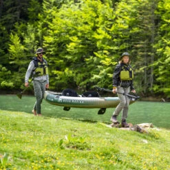 KAYAK GONFLABLE AQUA MARINA CALIBER PECHE -Adventure Des Vagues Boutique kayak gonflable aqua marina caliber peche 10