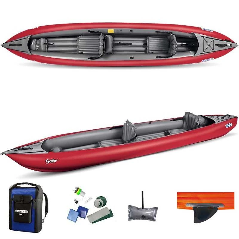 KAYAK GUMOTEX SOLAR ROUGE 2 PLACES MODELE 2022 4 KAYAK GUMOTEX SOLAR ROUGE 2 PLACES MODELE 2022 – Image 2