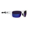 LUNETTES DE SOLEIL VERRE POLARISÉ CREW IRISCO BLANC 1 LUNETTES DE SOLEIL VERRE POLARISÉ CREW IRISCO BLANC -Adventure Des Vagues Boutique lunettes de soleil verre polarise crew irisco blanc