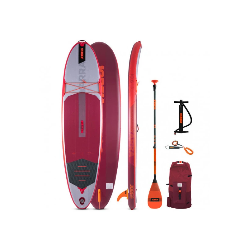 Pack Paddle Gonflable Jobe Yarra Rouge 10.6 5 Pack Paddle Gonflable Jobe Yarra Rouge 10.6 – Image 3