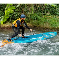 PADDLE AQUA MARINA RAPID 9.6 2023 -Adventure Des Vagues Boutique paddle aqua marina rapid 96 2022 2