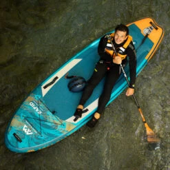 PADDLE AQUA MARINA RAPID 9.6 2023 -Adventure Des Vagues Boutique paddle aqua marina rapid 96 2022 5