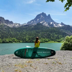 PADDLE GONFLABLE AQUA MARINA BREEZE 9.10 2023 -Adventure Des Vagues Boutique paddle gonflable aqua marina breeze 910 2023 9