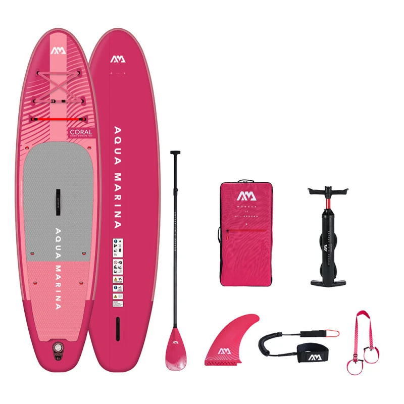 PADDLE GONFLABLE AQUA MARINA CORAL 10.2 RASPBERRY 2023 4 PADDLE GONFLABLE AQUA MARINA CORAL 10.2 RASPBERRY 2023 – Image 2