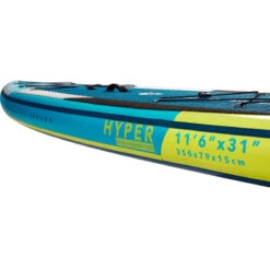 PADDLE GONFLABLE AQUA MARINA HYPER 11.6 2022 -Adventure Des Vagues Boutique paddle gonflable aqua marina hyper 116 2022 2