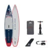 PADDLE GONFLABLE AQUA MARINA HYPER 11.6 2023 -Adventure Des Vagues Boutique paddle gonflable aqua marina hyper 116 2023