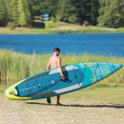 PADDLE GONFLABLE AQUA MARINA HYPER 12.6 2022 -Adventure Des Vagues Boutique paddle gonflable aqua marina hyper 126 2022 2