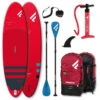 PADDLE GONFLABLE FANATIC FLY AIR 10.4 PURE ROUGE 2022 -Adventure Des Vagues Boutique paddle gonflable fanatic fly air 104 pure rouge 2022