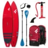 PADDLE GONFLABLE FANATIC RAY AIR 12.6 X 32 PURE ROUGE 2022 -Adventure Des Vagues Boutique paddle gonflable fanatic ray air 126 x 32 pure rouge 2022