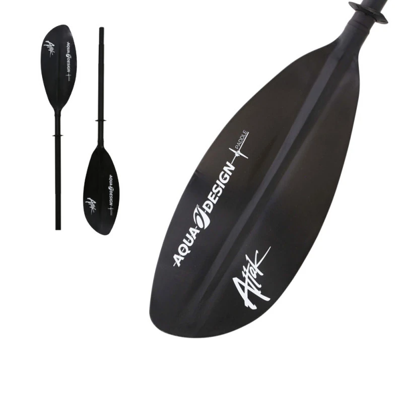 PAGAIE KAYAK AQUADESIGN ATTAK 2 PARTIES 215 Cm 4 PAGAIE KAYAK AQUADESIGN ATTAK 2 PARTIES 215 Cm – Image 2