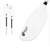 PAGAIE KAYAK AQUADESIGN WHITE 2 PARTIES 215CM -Adventure Des Vagues Boutique pagaie kayak aquadesign white 2 parties 215cm