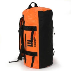 Sac De Voyage étanche DUFFEL BAG 60L HOWZIT - -Adventure Des Vagues Boutique sac de voyage etanche duffel bag 60l howzit orange black 5