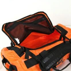 Sac De Voyage étanche DUFFEL BAG 90L HOWZIT - ORANGE -Adventure Des Vagues Boutique sac de voyage etanche duffel bag 90l howzit orange black 7
